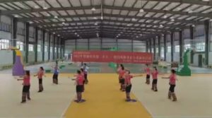 广场舞-柔力球-火红的彝乡-楚雄州老体协柔力球分会1队
