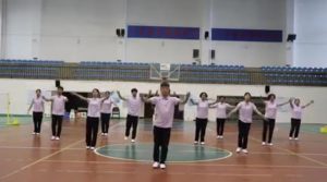 广播体操-丽江市气排球协会赛林队