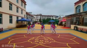 广播体操-云南省迪庆州香巴拉公园阳光分队